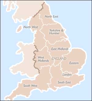 england map england map